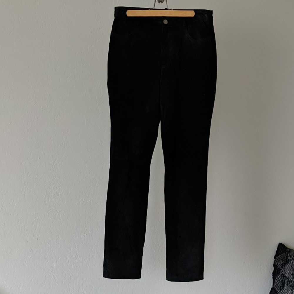Siena Studio suede black pants